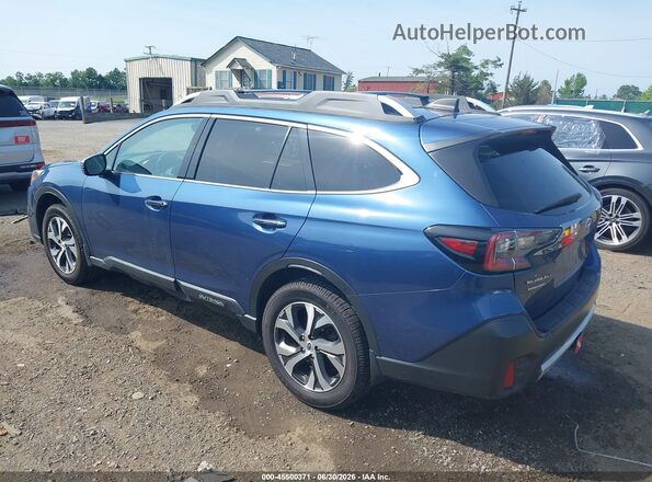 4S4BTAPC2L3209101 2020 SUBARU OUTBACK Blue Задня ліва чверть