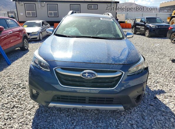 4S4BTAPC2M3186033 2021 SUBARU OUTBACK Синий Вид спереди