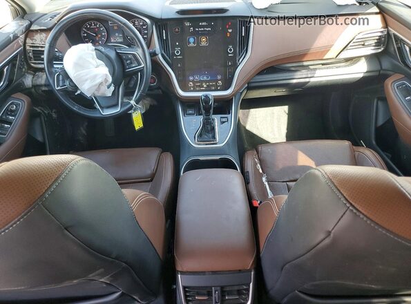 4S4BTAPC2M3186033 2021 SUBARU OUTBACK Синий Вид панели приборов