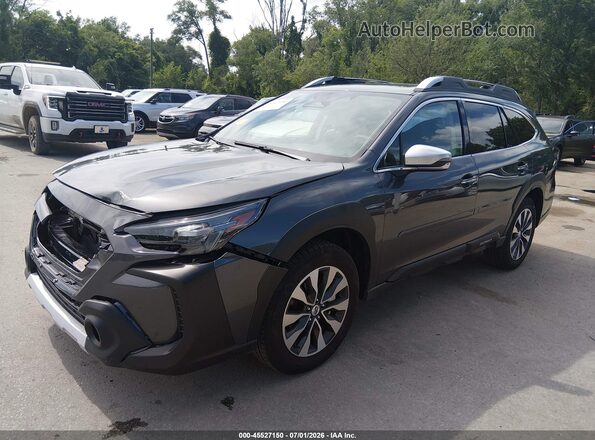 4S4BTAPC2S3243702 2025 SUBARU OUTBACK Серый Передняя левая четверть