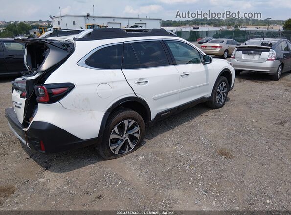 4S4BTAPC3N3143693 2022 SUBARU OUTBACK Белый Задняя правая четверть