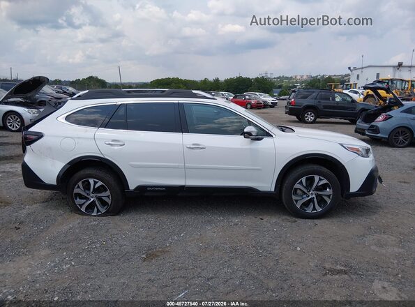 4S4BTAPC3N3143693 2022 SUBARU OUTBACK Белый Вид задней части салона