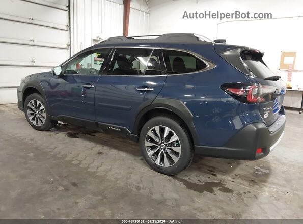 4S4BTAPC3R3219354 2024 SUBARU OUTBACK Blue Trasero izquierdo