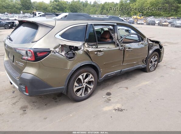 4S4BTAPC7L3144584 2020 SUBARU OUTBACK Green Задня права чверть