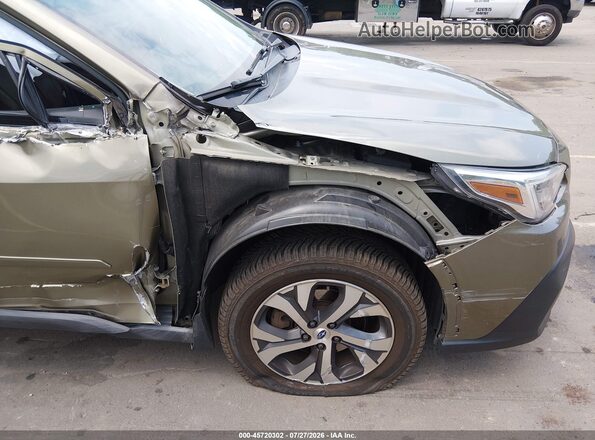 4S4BTAPC7L3144584 2020 SUBARU OUTBACK Green Вид спереду