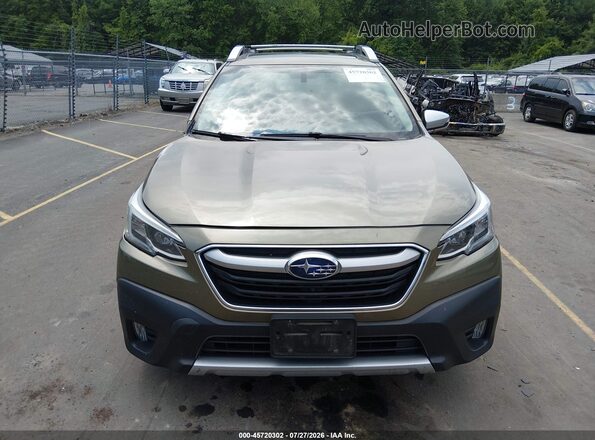 4S4BTAPC7L3144584 2020 SUBARU OUTBACK Green Вид щитка приладів