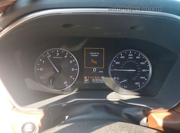 4S4BTAPC7L3217324 2020 SUBARU OUTBACK Black Սարքավորումների վահանակի տեսք