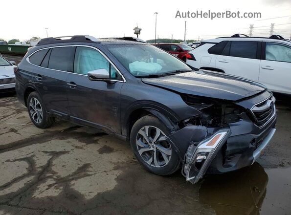 4S4BTAPC7N3159377 2022 SUBARU OUTBACK Серый Передняя правая четверть