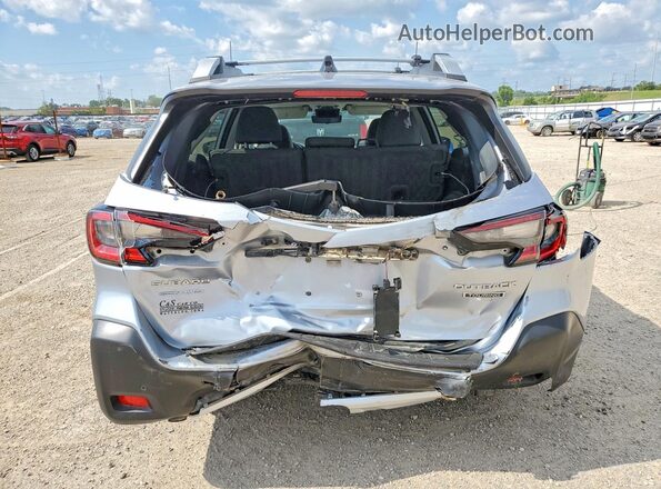 4S4BTAPC7P3132568 2023 SUBARU OUTBACK Silver Widok z tyłu