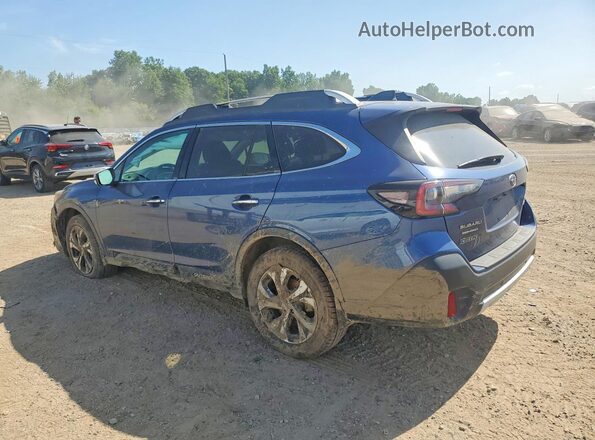4S4BTAPC8L3147753 2020 SUBARU OUTBACK Blue Задня ліва чверть