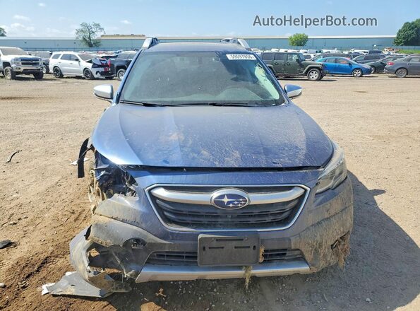 4S4BTAPC8L3147753 2020 SUBARU OUTBACK Blue Вид спереду