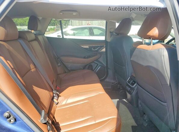 4S4BTAPC8L3147753 2020 SUBARU OUTBACK Blue Вид задньої частини салону