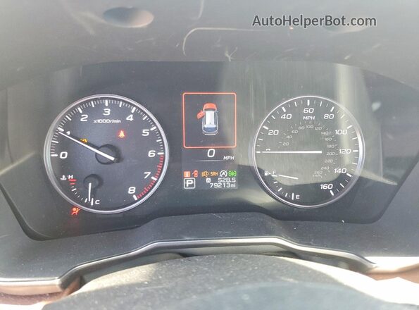 4S4BTAPC8L3147753 2020 SUBARU OUTBACK Blue Вид щитка приладів
