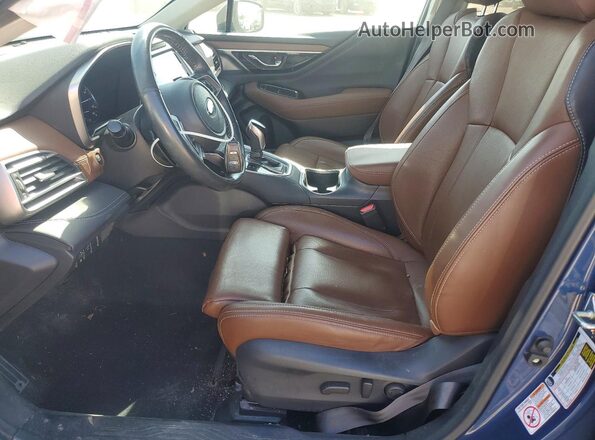 4S4BTAPC8L3147753 2020 SUBARU OUTBACK Blue Вид салону спереду