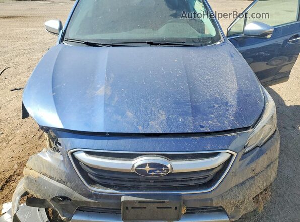 4S4BTAPC8L3147753 2020 SUBARU OUTBACK Blue Вид підкапотного простору