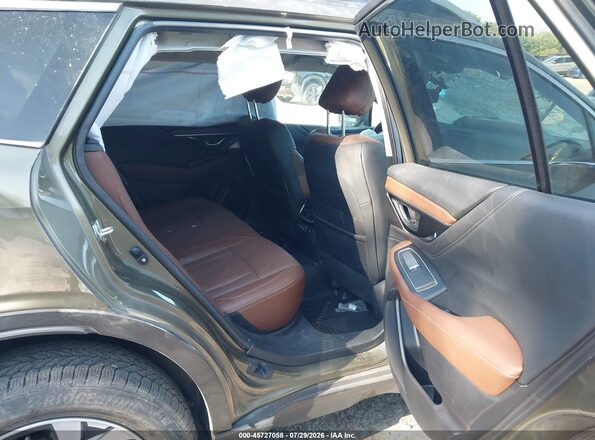 4S4BTAPC8M3219827 2021 SUBARU OUTBACK Зеленый Вид наклейки с VIN-кодом