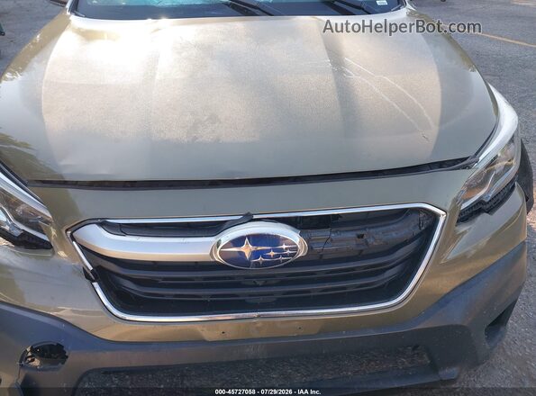 4S4BTAPC8M3219827 2021 SUBARU OUTBACK Зеленый Вид щитка приборов