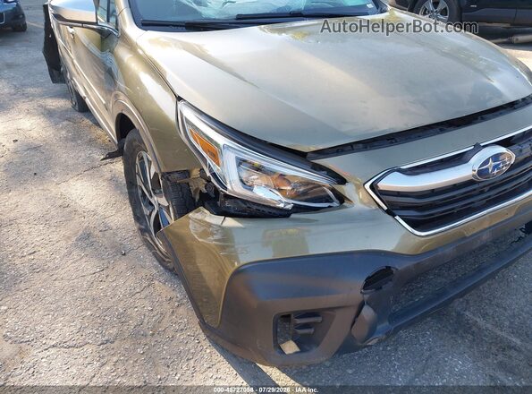 4S4BTAPC8M3219827 2021 SUBARU OUTBACK Зеленый 