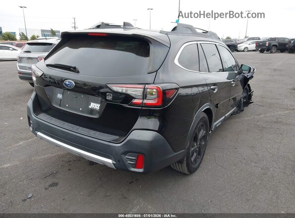 4S4BTAPC9L3195519 2020 SUBARU OUTBACK Black Задня права чверть
