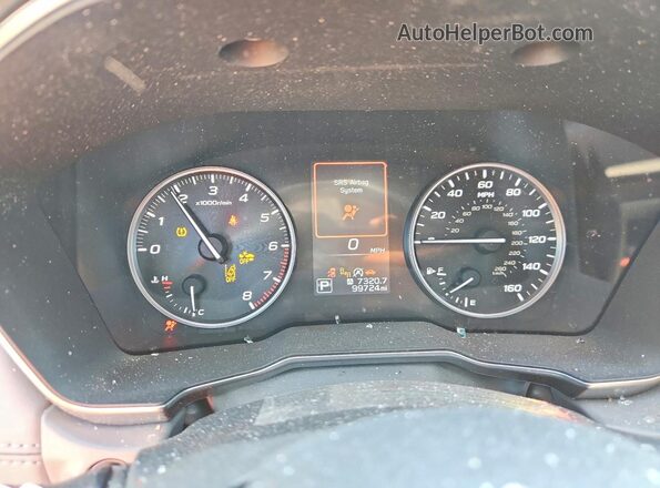 4S4BTGJDXM3221440 2021 SUBARU OUTBACK White Вид щитка приладів