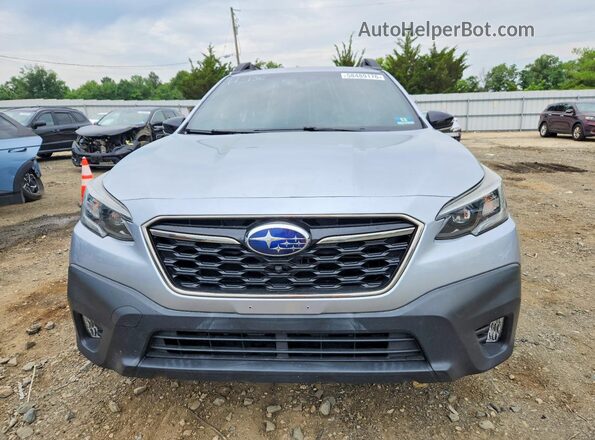 4S4BTGKD4L3218787 2020 SUBARU OUTBACK Silver Вид спереду