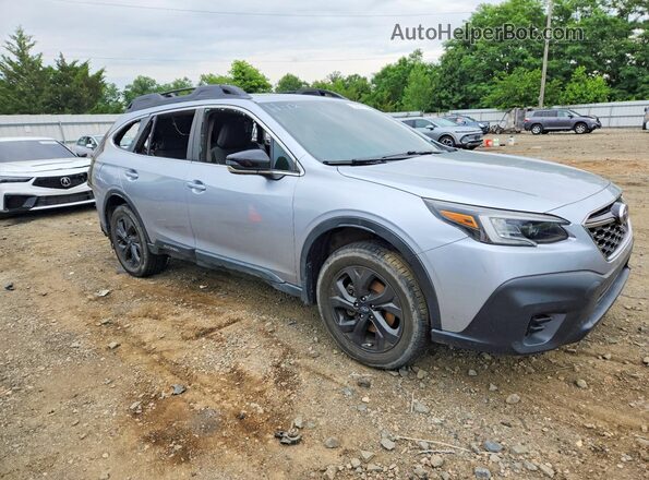 4S4BTGKD4L3218787 2020 SUBARU OUTBACK Silver Передня права чверть