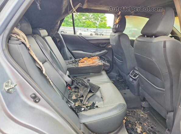 4S4BTGKD4L3218787 2020 SUBARU OUTBACK Silver Вид задніх сидінь