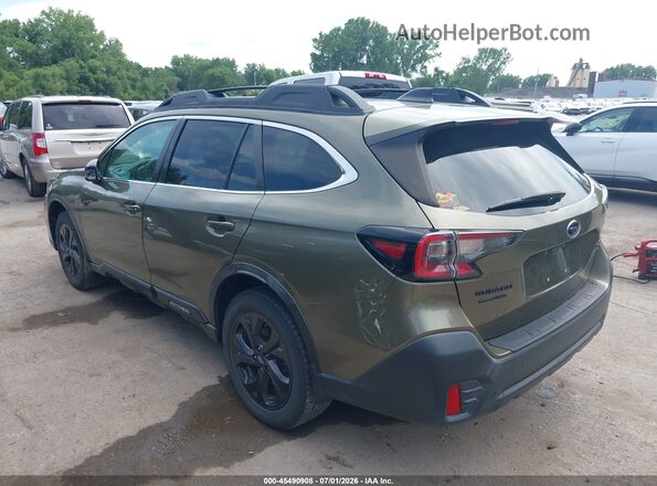 4S4BTGKD9L3100475 2020 SUBARU OUTBACK Green უკანა მარცხენა