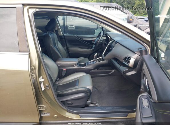4S4BTGKD9L3100475 2020 SUBARU OUTBACK Green წინა სალონის ხედი