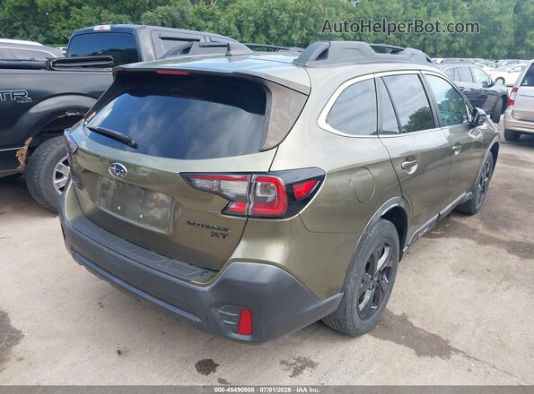 4S4BTGKD9L3100475 2020 SUBARU OUTBACK Green უკანა მარჯვენა