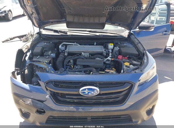4S4BTGLD0M3185559 2021 SUBARU OUTBACK Blue უკანა ხედი