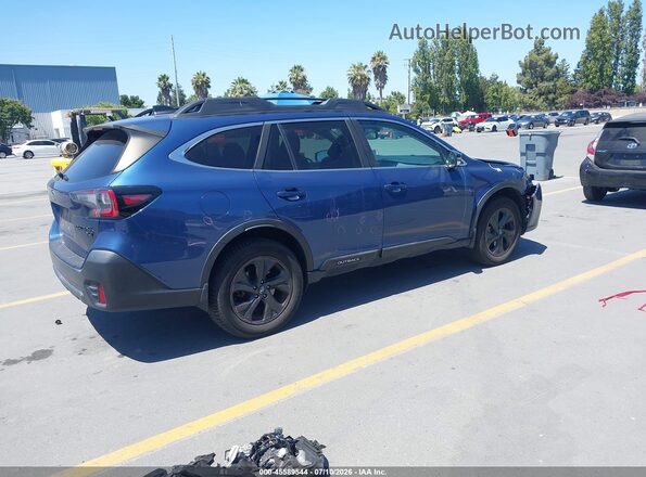 4S4BTGLD0M3185559 2021 SUBARU OUTBACK Blue უკანა მარჯვენა