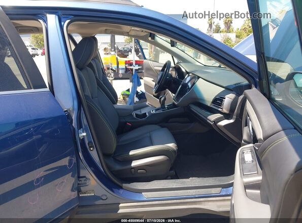4S4BTGLD0M3185559 2021 SUBARU OUTBACK Blue წინა სალონის ხედი
