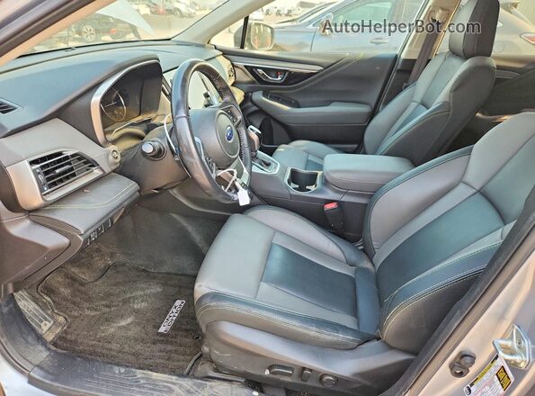 4S4BTGLD0M3225901 2021 SUBARU OUTBACK Silver Widok wnętrza z przodu