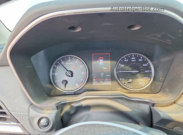 4S4BTGLD0M3225901 2021 SUBARU OUTBACK Silver Widok zestawu wskaźników
