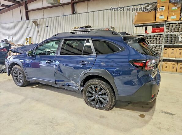 4S4BTGLD0P3218354 2023 SUBARU OUTBACK Blue Rear left