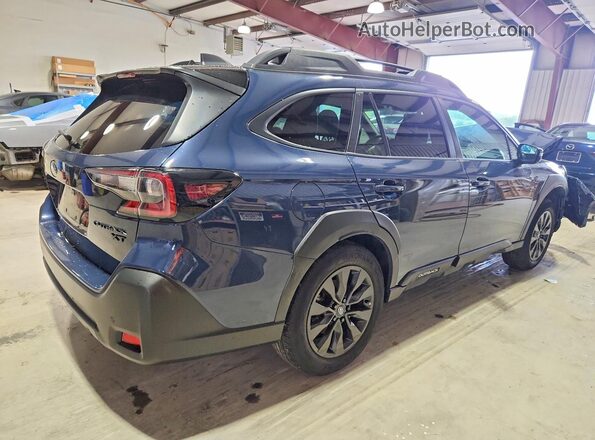 4S4BTGLD0P3218354 2023 SUBARU OUTBACK Blue Rear right