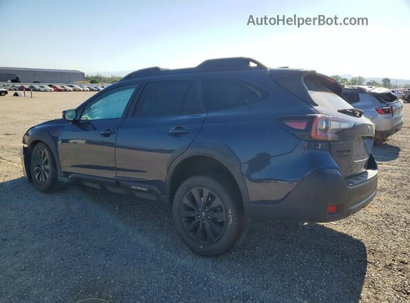 4S4BTGLD0R3261837 2024 SUBARU OUTBACK Blue Rear left