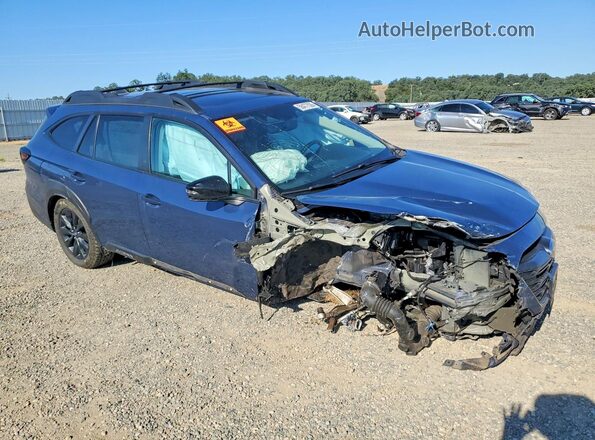 4S4BTGLD0R3261837 2024 SUBARU OUTBACK Blue Front right