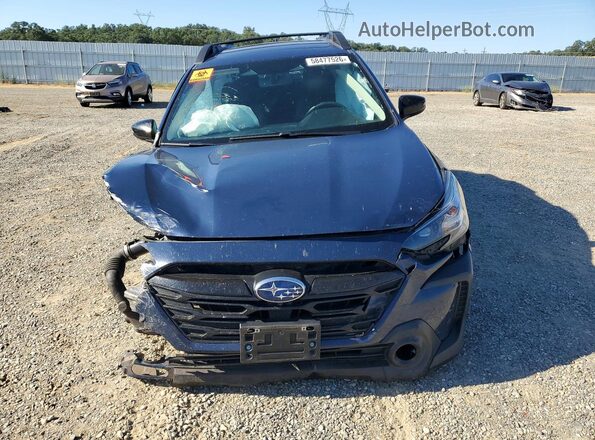 4S4BTGLD0R3261837 2024 SUBARU OUTBACK Blue Front view