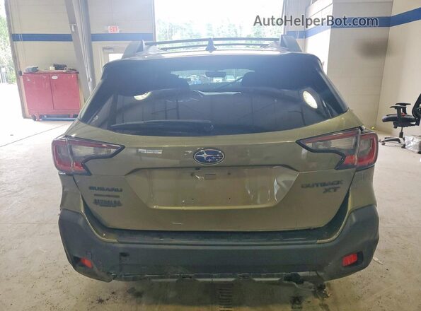 4S4BTGLD0S3139050 2025 SUBARU OUTBACK Зеленый Вид сзади