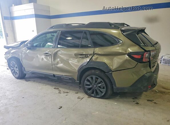 4S4BTGLD0S3139050 2025 SUBARU OUTBACK Зеленый Задняя левая четверть