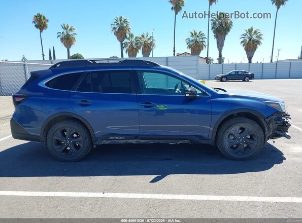 4S4BTGLD1M3120915 2021 SUBARU OUTBACK Blue სალონის 360-გრადუსიანი ხედი