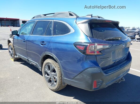4S4BTGLD1M3120915 2021 SUBARU OUTBACK Blue უკანა მარცხენა