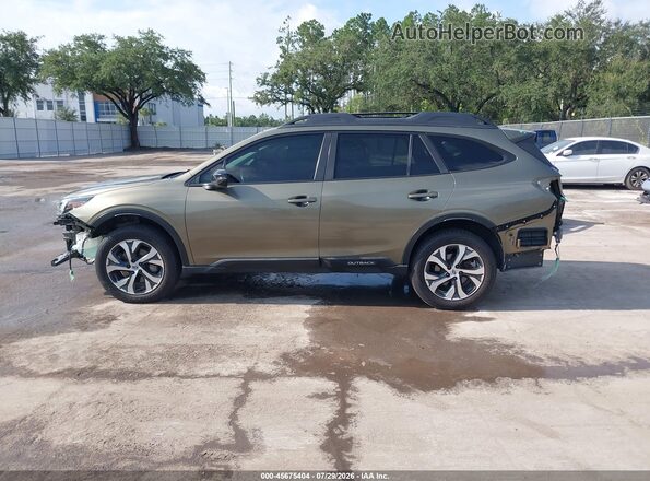 4S4BTGLD2N3210558 2022 SUBARU OUTBACK Green 