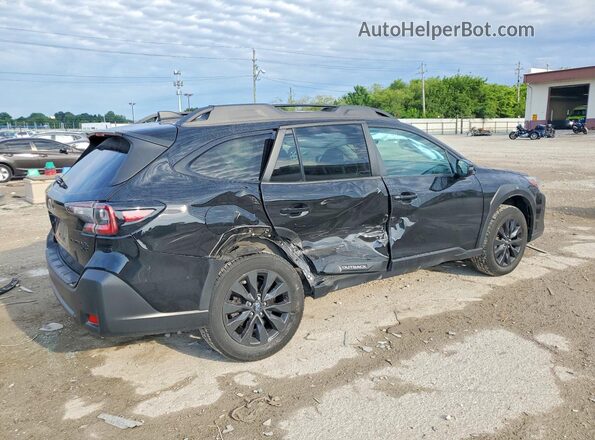 4S4BTGLD3P3156531 2023 SUBARU OUTBACK Черный Задняя правая четверть