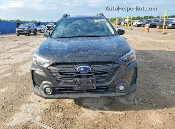 4S4BTGLD3P3156531 2023 SUBARU OUTBACK Черный Вид спереди