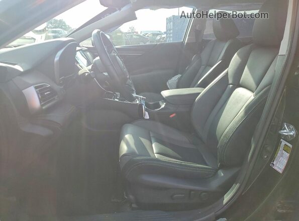 4S4BTGLD3P3156531 2023 SUBARU OUTBACK Черный Вид салона спереди
