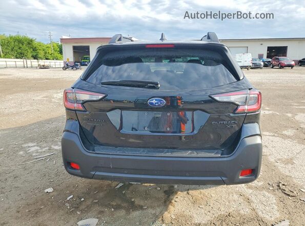 4S4BTGLD3P3156531 2023 SUBARU OUTBACK Черный Вид сзади