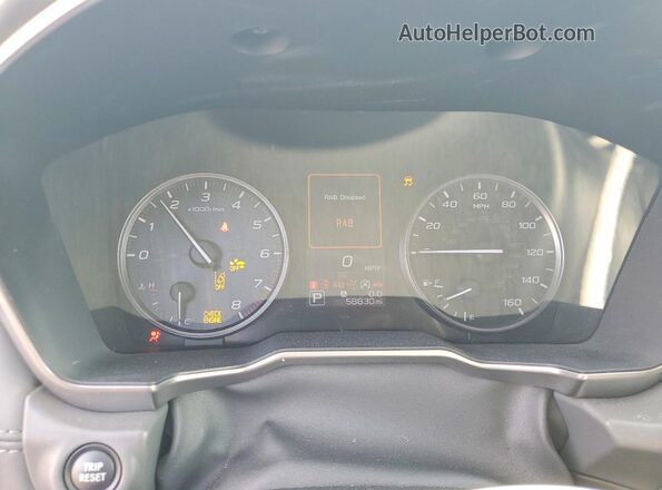 4S4BTGLD3P3156531 2023 SUBARU OUTBACK Черный Вид щитка приборов